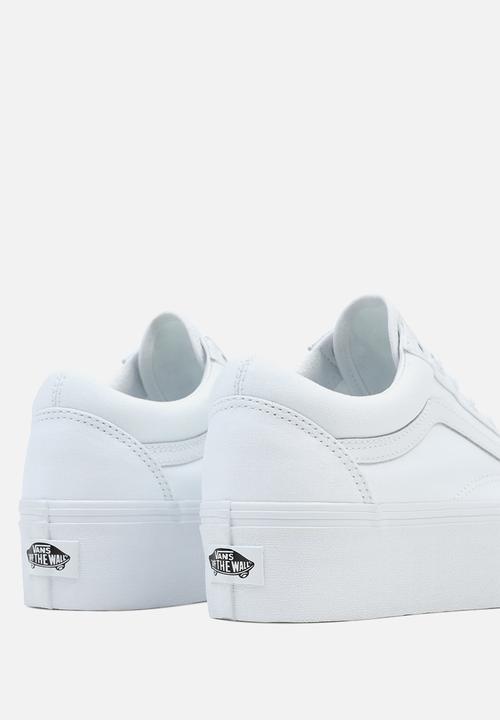 Vans - Ua old skool stackform -  true white