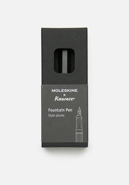 Moleskine - Kaweco fountain pen - black (Blue Ink)