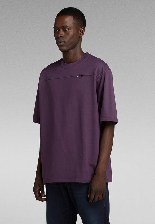 G-STAR - Boxy base 2.0 r t dry jersey o - lt maze