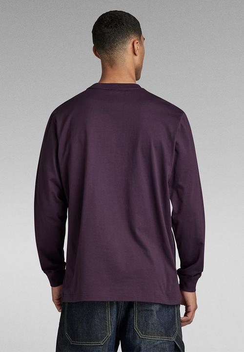 G-STAR - Eighty nine gr loose r t l\s dry jersey o - lt maze