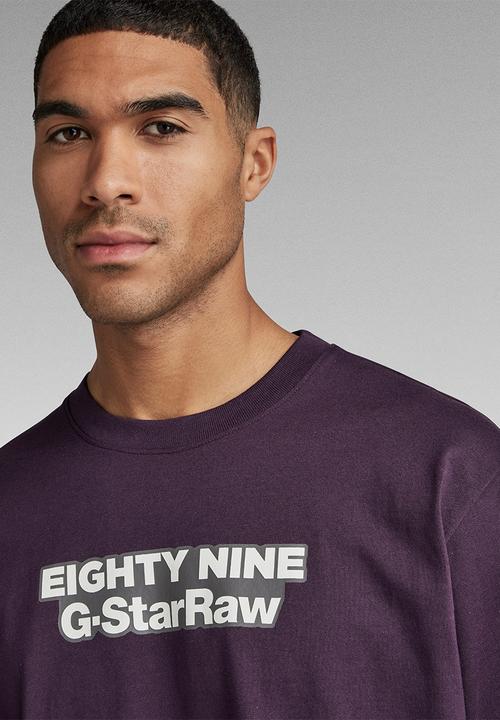 G-STAR - Eighty nine gr loose r t l\s dry jersey o - lt maze