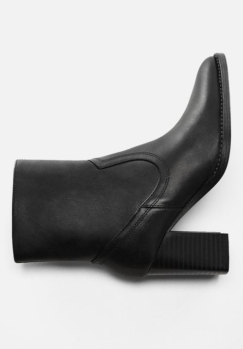 MANGO - Laly ankle boot - black