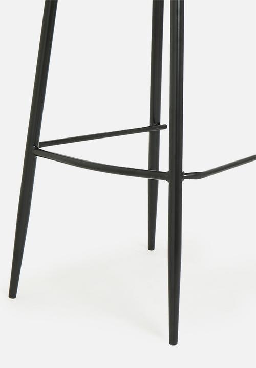 Sixth Floor - Zakary bar chair - blue