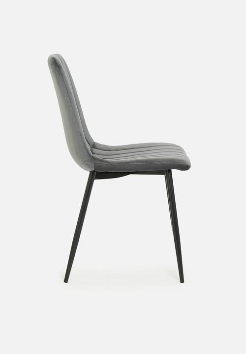 Sixth Floor - Aaliya dining chair - grey