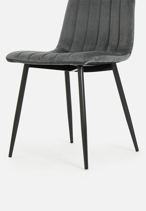 Sixth Floor - Aaliya dining chair - grey