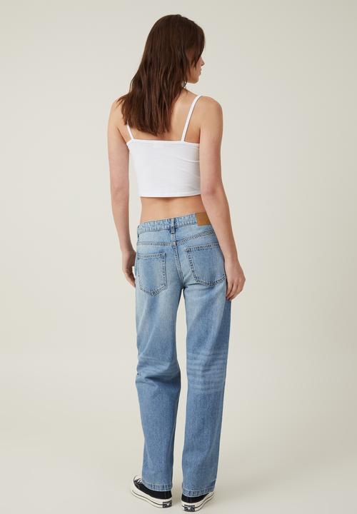 Cotton On - Low Rise Straight Jean - Surfers Blue