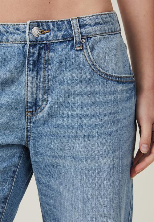 Cotton On - Low Rise Straight Jean - Surfers Blue