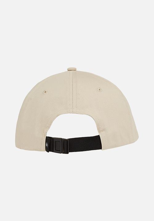 Calvin Klein - Mono logo patch cap- classic beige