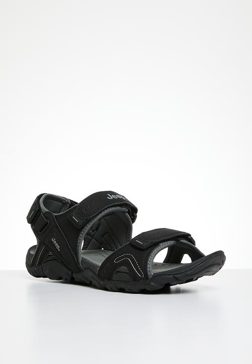 JEEP - Open adventure sandal - black