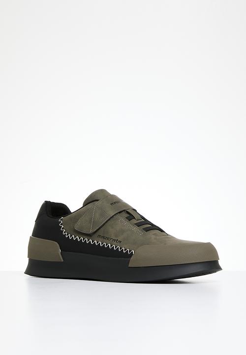 MAZERATA - Valentino 3 nub - olive
