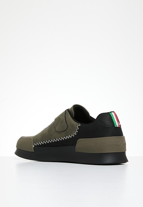 MAZERATA - Valentino 3 nub - olive