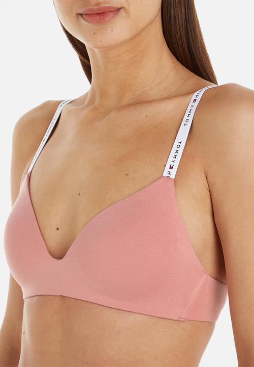 Tommy Hilfiger - Lightly lined triangle - flora pink