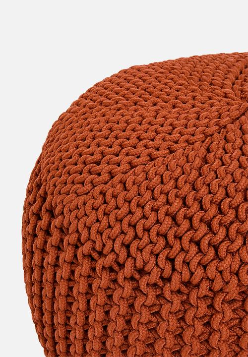 Sixth Floor - Horizon outdoor floor cushion - rust