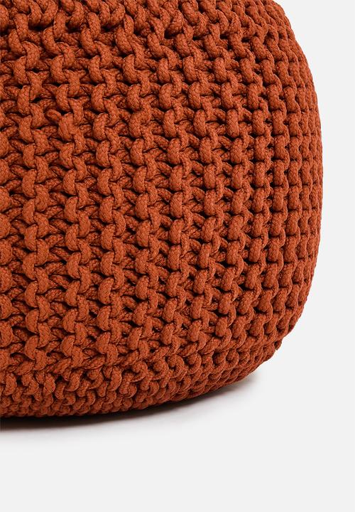 Sixth Floor - Horizon outdoor floor cushion - rust