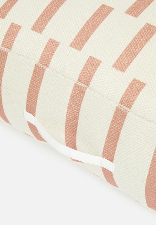 Sixth Floor - Lux livie outdoor floor cushion - rust