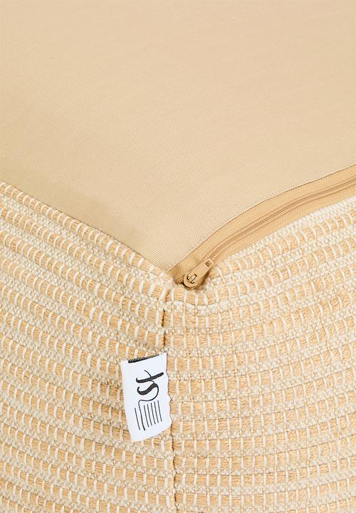 Sixth Floor - Zenith outdoor floor cushion - natural