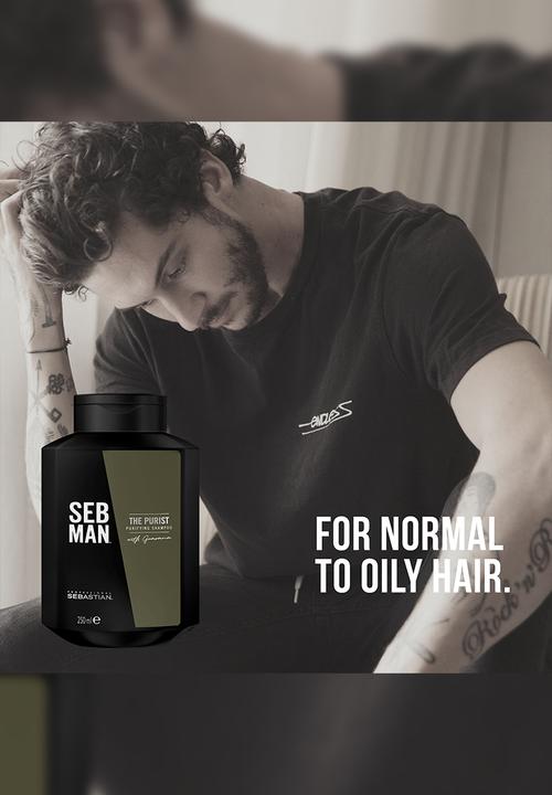 Sebastian Professional - Seb Man The Purist Purifying Shampoo - 250ml