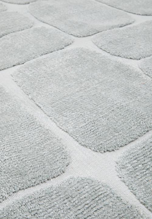 SF Collection - Imogen polyester knitted rug - blue