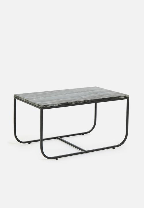 Sixth Floor - Daylen marble coffee table - grey 