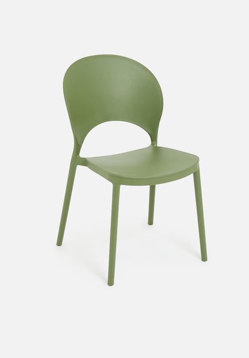 Sixth Floor - Mason PP dining chair - sage
