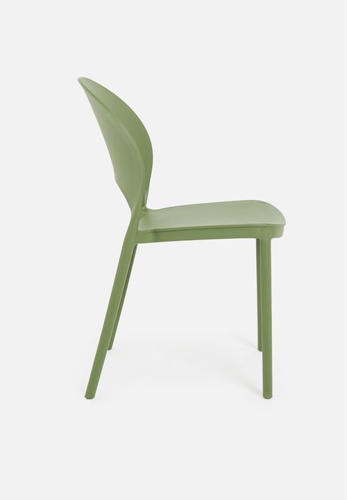 Sixth Floor - Mason PP dining chair - sage
