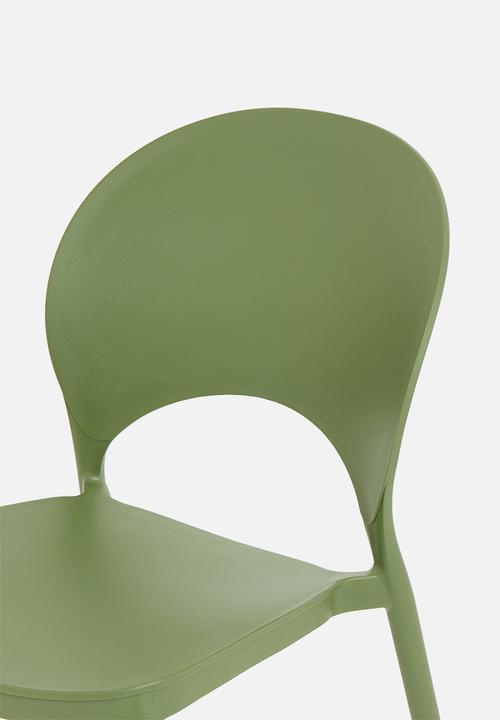 Sixth Floor - Mason PP dining chair - sage