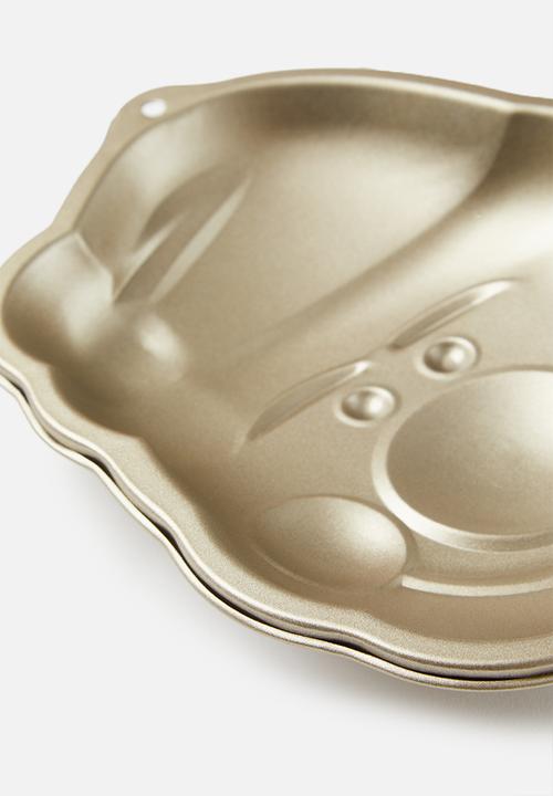 Excellent Houseware - Santa cake tin - champagne gold