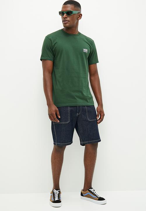 Vans - Left chest logo ii short sleeve - mountain view/white