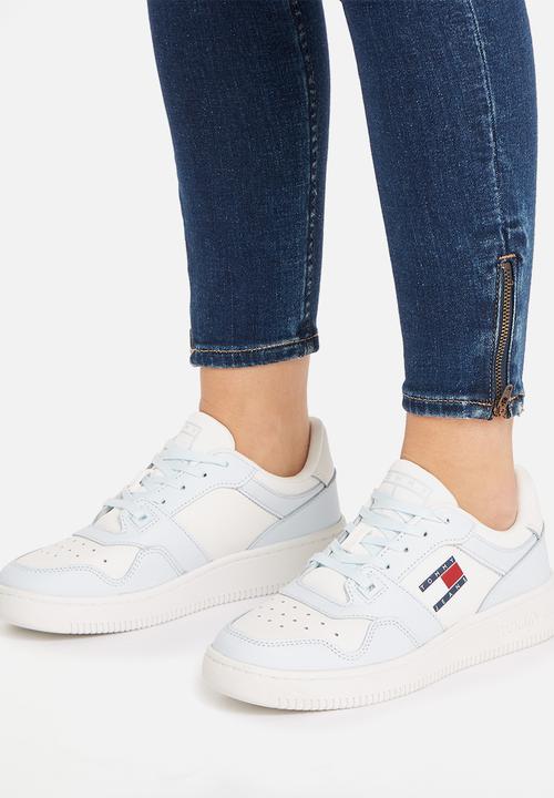 Tommy Hilfiger - Tjw retro basket seasonal - shimmering blue/ecru