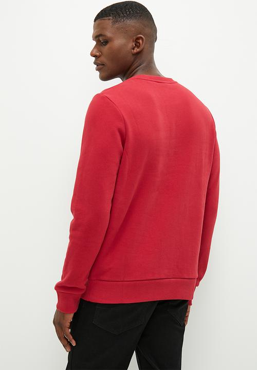 Superdry. - Vintage collegiate crew - red