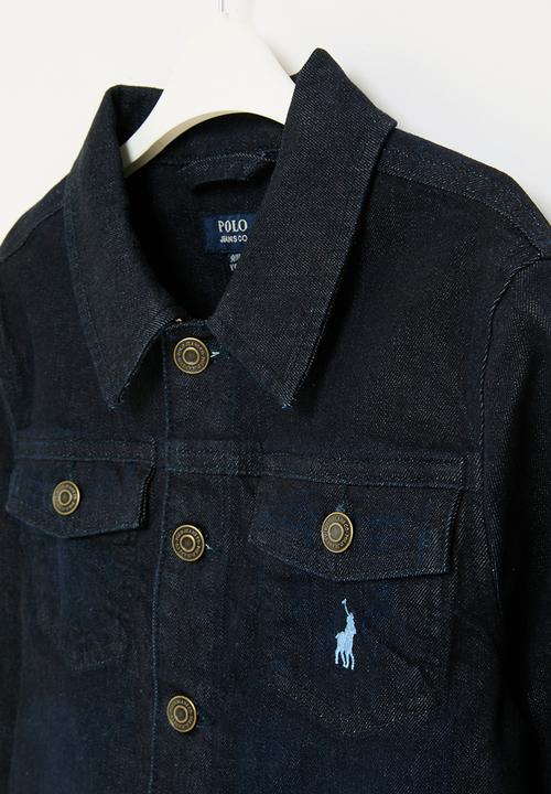 POLO - Boys griffin denim jacket - dark wash