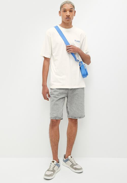 Only & Sons - Onsoscar rlx mountain short sleeve tee - cloud dancer