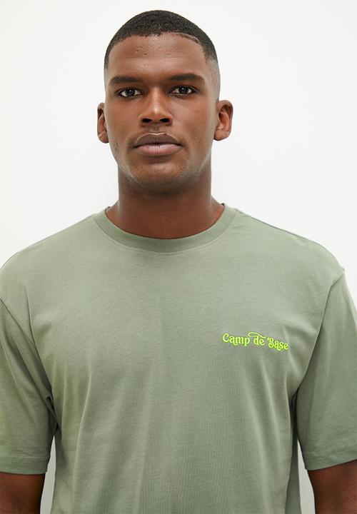 Only & Sons - Onsoscar rlx mountain short sleeve tee - castor gray