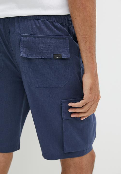 Superbalist - Maison relaxed fit linen utility short - navy
