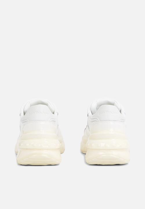 Calvin Klein - Chunky run low lace up dip wn - Bright White/Dip Dyed C White