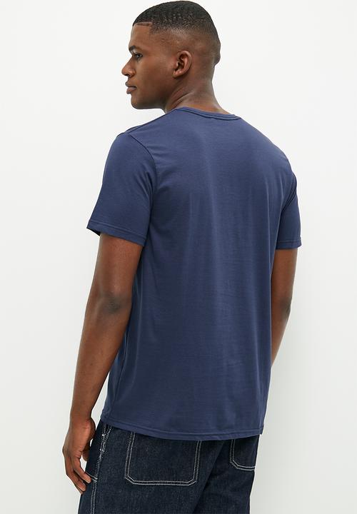 Lee  - X Puff Print Tee - Dark Navy