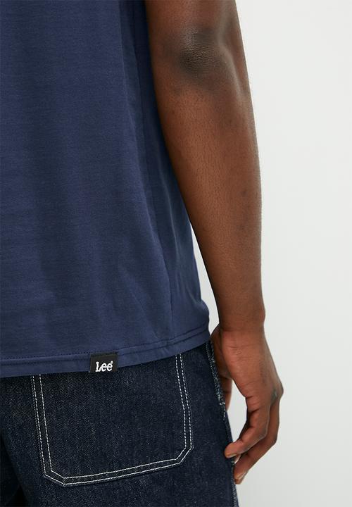 Lee  - X Puff Print Tee - Dark Navy