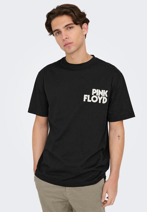 Only & Sons - Pink Floyd Rlx Ss Tee - Black