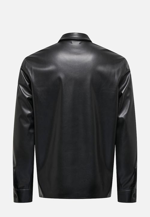 Only & Sons - Kari - We Pu 0113 Shirt Cs - Black