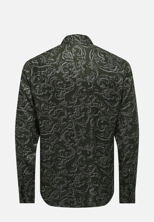Only & Sons - Lolly life slim long sleeve shirt - rosin
