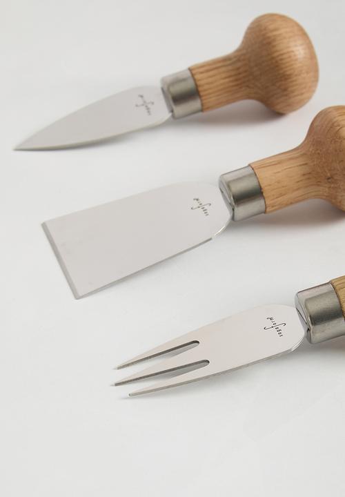 Sagaform - Sagaform cheese knives set - natural