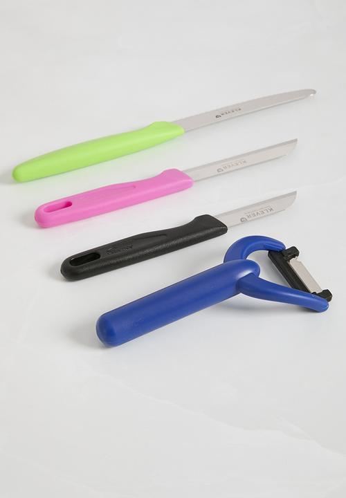 Klever - Klever 4 piece knife combo - Multi