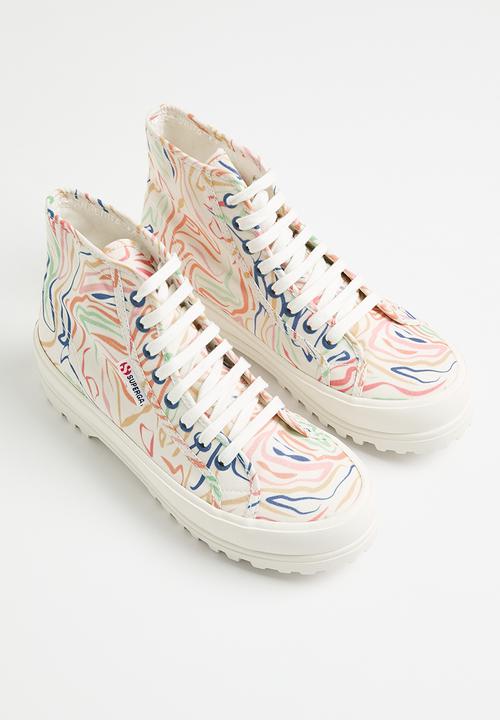 SUPERGA - 2341 Alpina zebra print - abstract animal