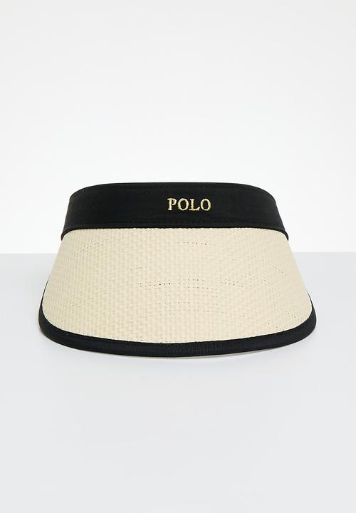 POLO - Straw visor - stone