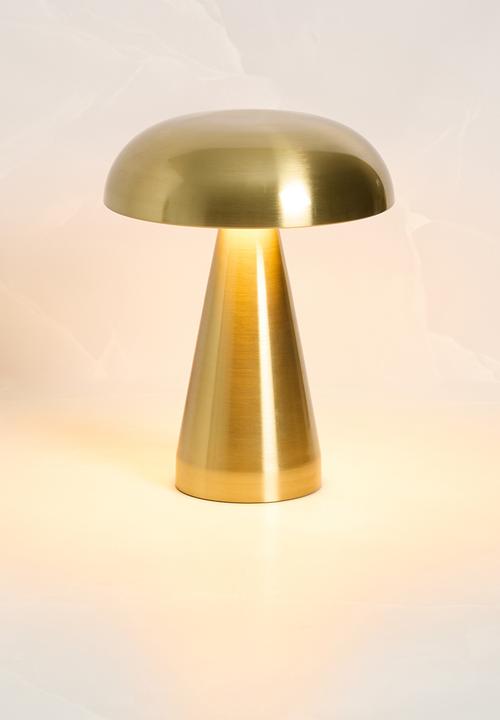Sixth Floor - Oscar touch rechargeable lamp - gold