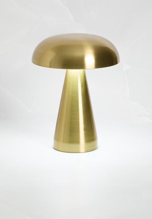 Sixth Floor - Oscar touch rechargeable lamp - gold