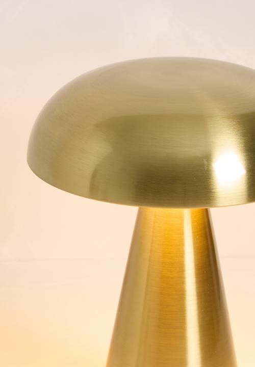 Sixth Floor - Oscar touch rechargeable lamp - gold