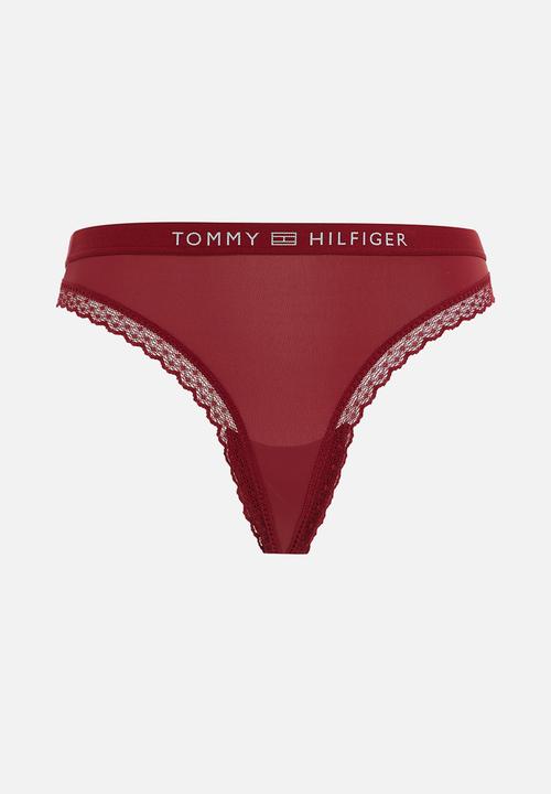 Tommy Hilfiger - Thong spring TH - rouge