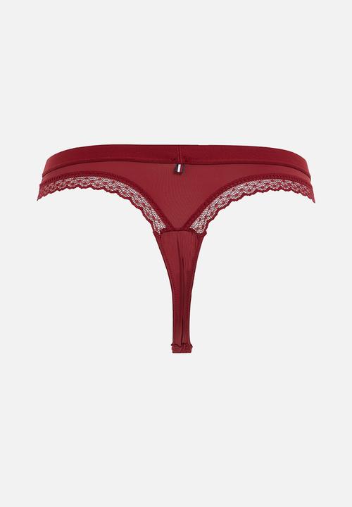 Tommy Hilfiger - Thong spring TH - rouge