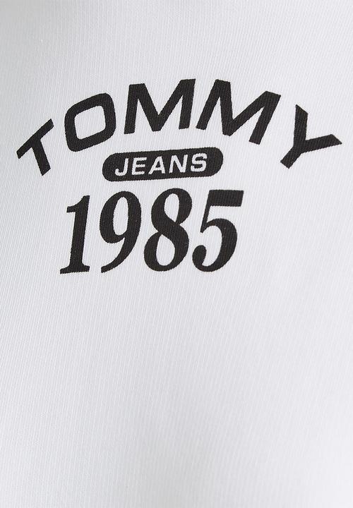 Tommy Hilfiger - Tjw rlx essential logo 2 hoodie - white